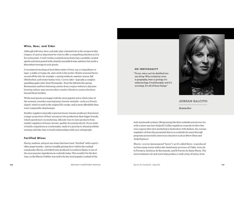 Meehan's Bartender Manual | Jim Meehan | Collins & Coupe