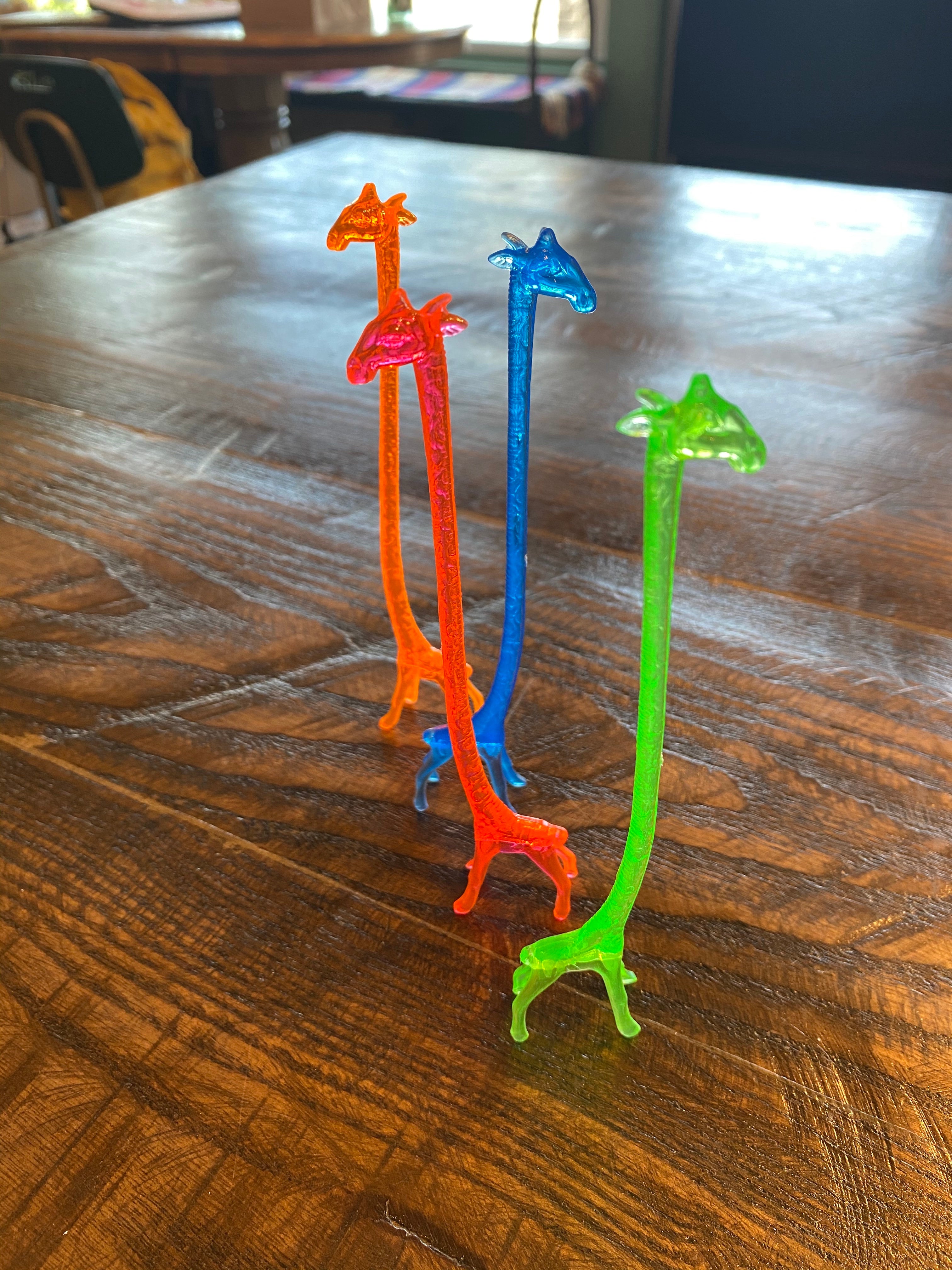トップブリッジ　Swizzle Stick Amazon.com | 100 Pieces Disposable Plastic Round Top Crystal