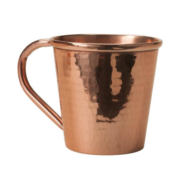 【新品】ネルデザイン　Solid copper cup 250ml Shinko Metal COPPER 100 Beer Mug 10oz S-590, Bronze, Product