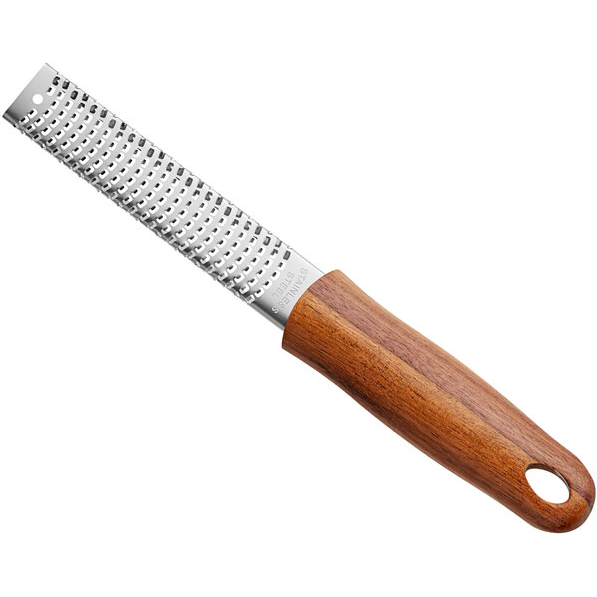Small Citrus Zester & Nutmeg Grater - Walnut Handle, 5” | Collins & Coupe