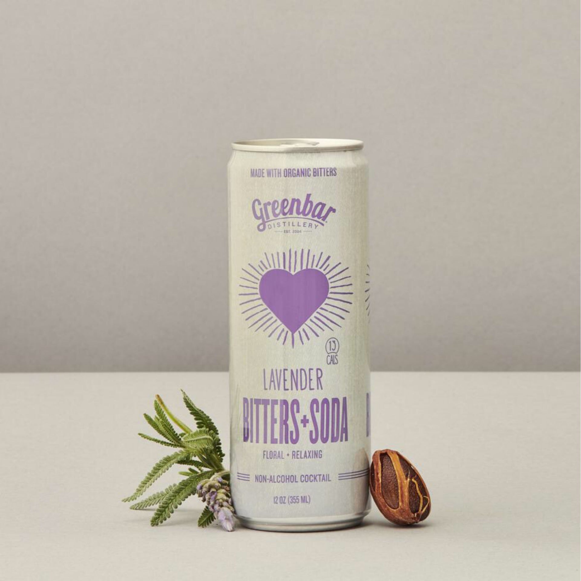 Greenbar Lavender Bitters+Soda Collins & Coupe