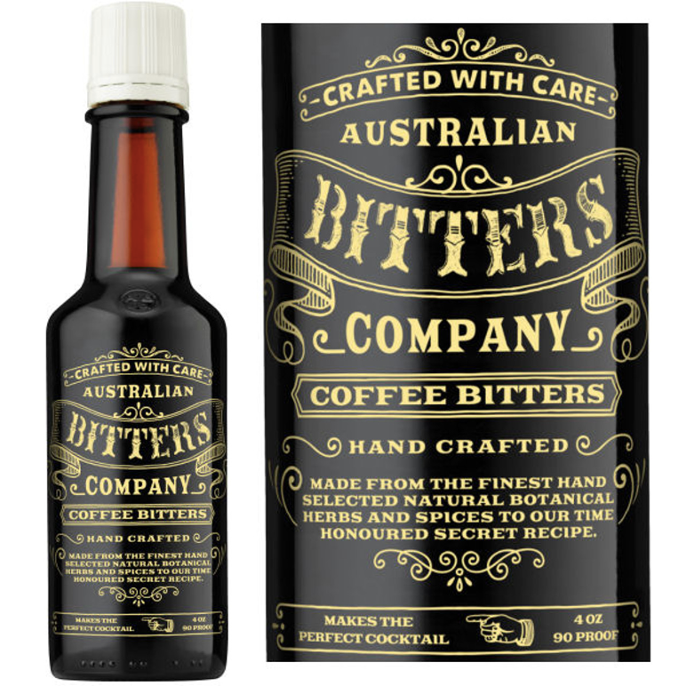 Australian Bitters Company Coffee Bitters, 4oz Collins & Coupe