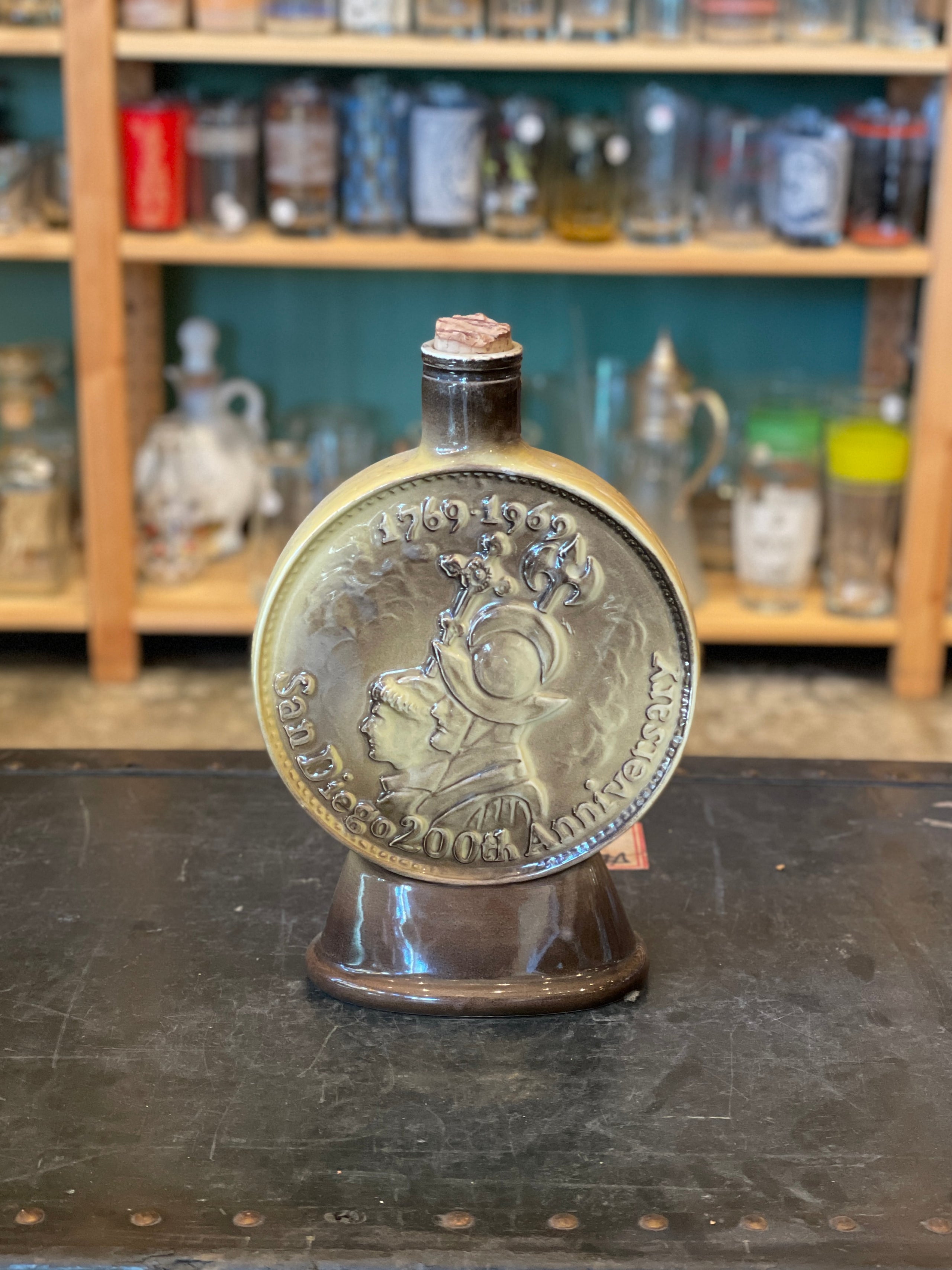 Vintage Jim Beam San Diego 200th Anniversary Decanter, #1029 | Collins