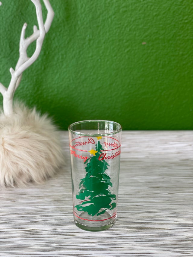 COMPLETE SET 12 Days of Christmas Glasses by American Glass, Barware,  Cocktail Glasses, Highball Glasses, Eggnog 