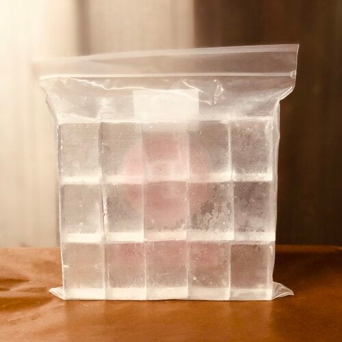 Clear Ice Rock, Bag of 15, Penny Pound