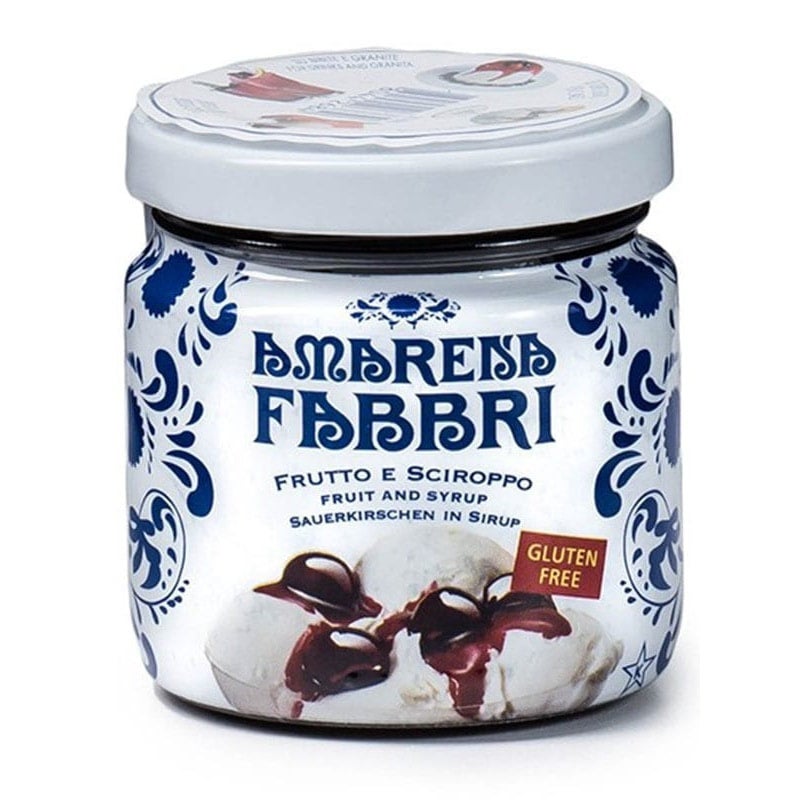 Fabbri Amarena Cherries, 120g, 4.2oz Collins & Coupe